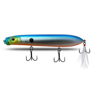 Esca da Pesca in Plastica per Acqua Dolce, Modello <span class=keywords><strong>Le</strong></span> Dog 105mm-165g, Esca Galleggiante a Forma di Matita per Lanci Lunghi con Ganci Z-Dog - Product Image 4