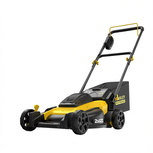 Cortadora de Césped Eléctrica Stanley Fatmax 2x/20, Cortadora de Césped Recargable con Batería, Herramienta de Jardín para Exteriores - Product Image 2