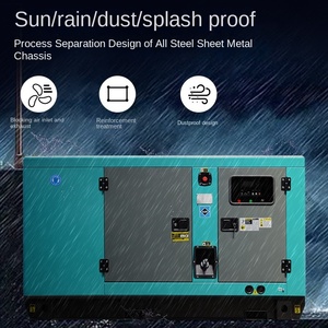 Venta caliente Plantas de energía inteligentes Generadores diésel Silencioso diésel Alternante Refrigeración por agua Generador diésel silencioso - Product Image 6