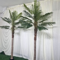 Palmier artificiel SPR en pot, feuilles artificielles, imperméable, durable, écologique, décoration intérieure pour la maison, Noël