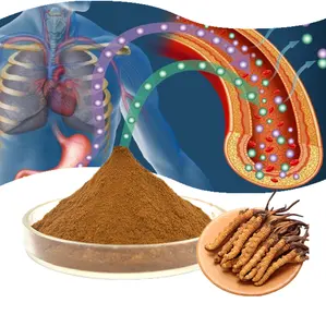 Doğal cordycepin 1% satın 100% cordyceps sinensis özü tozu vahşi Cordyceps Sinensis