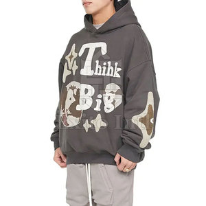 Meilleur style hommes 6XL sweat à capuche surdimensionné Pakistan fabricant pour bouffée impression fermeture éclair vente chaude couleur unie haute personnalisé hiver - Product Image 4