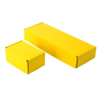 Boîtes en carton ondulé recyclables personnalisées, boîte à expédition pliable à plat, boîte écologique pour l'expédition, boîte pour cosmétiques, emballage cadeau