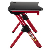 Table de jeu PC Dowinx avec éclairage LED RVB, bureau de jeu pour ordinateur, table de jeu