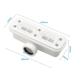 GUIDA 718036 plastique Drain de douche linéaire drains de plateau de douche