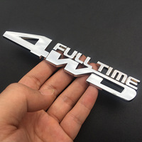 Écusson Logo 3D OEM 120mm pour Outils MAC, en Plastique Chromé, Autocollant pour Voiture