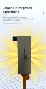 Écran couleur TFT IPS de 2,99 pouces avec résolution 142*428 et interface SPI, pilote IC NV3007A, 300 nits, 5 LED, affichage numérique de l'électricité - Product Image 3