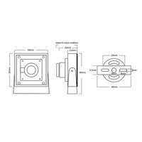 Module de caméra USB Full HD 1080P 60FPS 2MP COMS, caméra industrielle, WDR, webcam basse luminosité pour la reconnaissance faciale, l'acquisition d'images