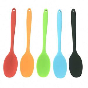 Spatule en silicone sans BPA, résistante aux hautes températures, antiadhésive, outil de cuisine pour gâteaux, spatule de cuisine - Product Image 6