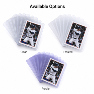 Lot de 25 protège-cartes rigides transparents 35PT 3x4 pour cartes de sport et cartes TCG - Product Image 4