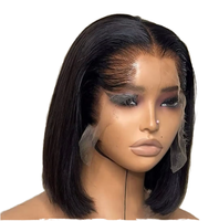 Perruque Body Wave pas chère en cheveux humains, Lace Front, Cheveux Brésiliens, Perruque complète 360 en cheveux humains, Perruques frontales HD 13x4 pour femmes noires