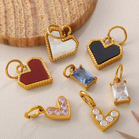 Vente en gros de breloques 3D en forme de poisson, champignon, cœur et goutte d'huile pour la fabrication de bracelets, colliers et pendentifs DIY, accessoires de bijoux