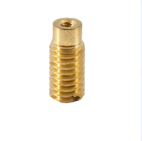 M2 M3 M4 M5 M6 M8 laiton Tube connecteur serrure plastique chaleur ensemble bétel filetage hexagonal écrou moleté cuivre caloduc raccords tête de soudure