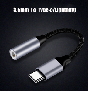 Chargement et écoute de chansons Audio usb-c type-c vers adaptateur de prise casque 3.5mm pour Xiaomi pour <span class=keywords><strong>Huawei</strong></span> - Product Image 6