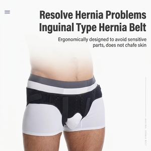 Cinturón de Soporte Ajustable para <span class=keywords><strong>Hernia</strong></span> <span class=keywords><strong>Inguinal</strong></span>, Correa de Fijación para <span class=keywords><strong>Hernia</strong></span> <span class=keywords><strong>Inguinal</strong></span> para Hombres, Mujeres, Ancianos y Adultos - Product Image 5