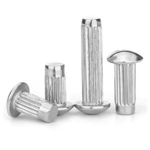 Rivets aveugles à tête moletée en alliage d'aluminium GB827, grades 4.8 et 6.8, résistants à la chaleur, pour assemblage léger de plaques signalétiques et étiquettes - Product Image 1