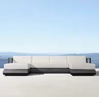 Наборы диванов для сада, диван для патио, модульная Регулируемая секционная уличная мебель