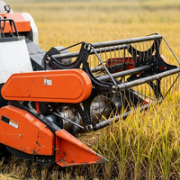 Moissonneuse-batteuse automotrice Wishope de haute qualité 100 CV pour riz et céréales à alimentation complète