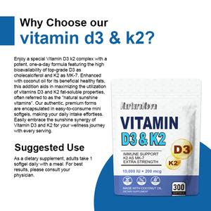 Wholesale and OEM <strong>Processing</strong> <strong>of</strong> Two in One Vitamin D3+K2 Capsules From <strong>the</strong> Source Factory in Stock - Product Image 5