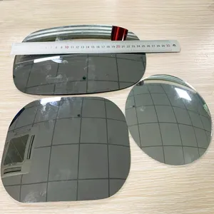 מפעל סיטונאי מותאם אישית 1.8mm 2mm חלקי רכב צד דלת מראה זכוכית רכב Rearview מראה זכוכית מראה קמורה זכוכית גיליון