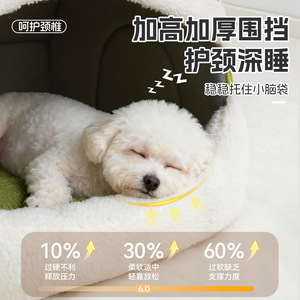 Winter-warm dog <b>bed</b> for medium and large breeds, washable and removable, suitable for dogs, dogs, cats, and general use. - Product Image 4