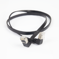 Cable Ethernet Cat5e de Alta Calidad, Blindado, Impermeable IP67, 8 Conductores Sólidos, Codificación A/B, CuZn, Recto, 90 Grados, Derecho