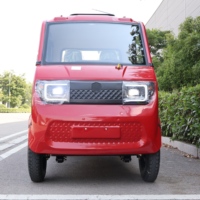 Véhicule utilitaire électrique robuste à 4 roues, mini-fourgonnette, tricycle cargo avec cabine, camionnette électrique pour usage en usine