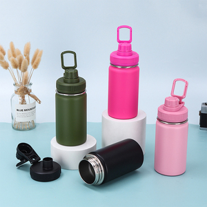 Bouteille isotherme à double paroi personnalisée avec logo, 12 oz, en acier inoxydable, bouteille d'eau portable pour les voyages - Product Image 2