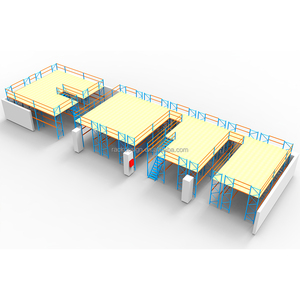 חם שירות כבד למכירה תעשייתי רב-שכבתי מחסן mzzanines - Product Image 6