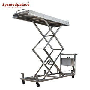 Carretilla para cadáveres lista para enviar, proveedor de elevador de tijera con pilas - Product Image 3
