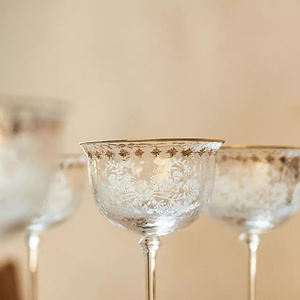 Verres à boire de luxe verrerie personnalisée unique <span class=keywords><strong>gravée</strong></span> au laser à la main verres à vin gravés vintage <span class=keywords><strong>flûte</strong></span> à <span class=keywords><strong>champagne</strong></span> verres Martin - Product Image 3