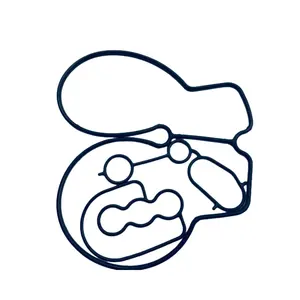 Non-standard Size Custom <strong>Shape</strong> FKM Silicone NBR O U X Shaped <strong>Rubber</strong> Ring - Product Image 4