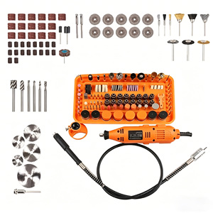 Mini Amoladora Eléctrica Portátil, Juego de Herramientas Rotatorias para Pulir, Cortar y Tallar Jade, Kit de Bricolaje - Product Image 1