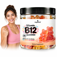 AegleWell Vitamine B12 Gummies à Mâcher Facilement pour Adultes – Complément pour Maintenir un Niveau d'Énergie Normal et Soutenir la Fonction du Système Nerveux