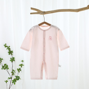 Body de Bebé de Algodón Puro, Mono Delgado de Verano, Ropa Unisex para Bebés, Ropa Tejida de Clase A - Product Image 4