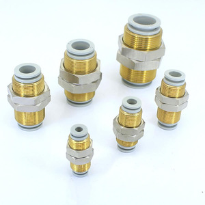 Raccords de tuyaux pneumatiques Cnbc, type à insertion, connecteurs filetés en cuivre pour circuits pneumatiques mécaniques - Product Image 4