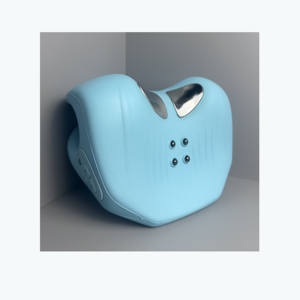 Masseur portatif 3D de cou d'impulsion avec la chaleur masseur de cou de traction de vibration d'impulsion de lumière rouge électrique pour le soulagement de douleur tissu profond - Product Image 6