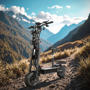 72V 40AH Foldable Dual Motor Waterproof <b>Scooter</b> with App Control for Adults - Product Image 1