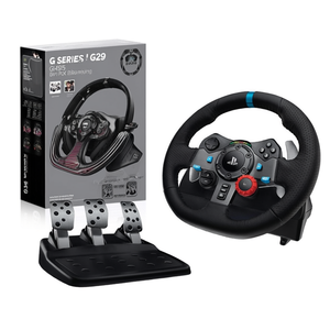 Volant et pédalier simulateur de conduite G SERIES G29 Driving Force + Casque G435 Noir 991 000539 - Product Image 2
