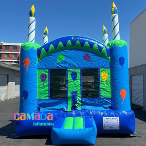 Maison rebondissante extérieure Maison gonflable commerciale Château gonflable d'<span class=keywords><strong>anniversaire</strong></span> pour enfants Location de fête d'<span class=keywords><strong>anniversaire</strong></span> - Product Image 4