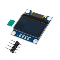 OLED 0.96 pouces SSD1306 IIC Module d'affichage OLED blanc série 128x64 I2C 12864 carte d'écran LCD GND VCC SCL SDA 0.96 pouces