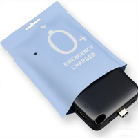 Mini Batterie Externe d'Urgence Portable 1000mAh 2000mAh Chargeur de Téléphone Intelligent à Usage Unique Jetable