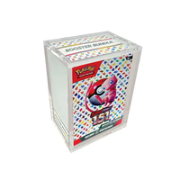 Boîte de présentation magnétique JIHONG en acrylique pour 151 boosters Scarlet et Violet – Présentoir élégant