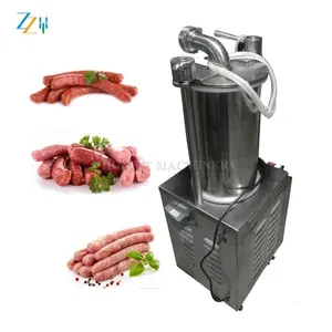 Advanced Structure Manual Sausage Filler Machine / Hydraulic Sausage Stuffer / Sausage Making Industrial Machine