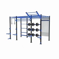 Rack d'entraînement complet CF fourni par le fabricant, échelle d'escalade en acier, rack à squats, barre de traction, équipement d'entraînement multifonctionnel pour la salle de sport