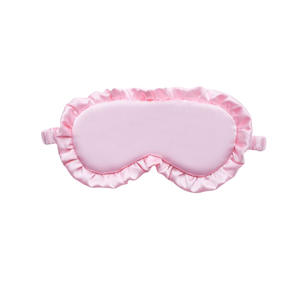 Masque de sommeil en soie à volants, cache-yeux doux multicolores, patchs oculaires occultants pour homme et femme - Product Image 6