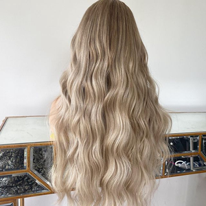 <span class=keywords><strong>Cheveux</strong></span> humains européens Highlight Blonde Lace Front perruque de <span class=keywords><strong>cheveux</strong></span> humains sans colle Body <span class=keywords><strong>Wave</strong></span> Lace Front perruques <span class=keywords><strong>pour</strong></span> femme - Product Image 3