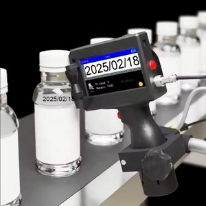 Impresora de inyección de tinta térmica portátil de alta calidad, máquina de codificación por lotes de 600dpi para fecha de caducidad, codificación de chorro manual para codificación de tubos - Product Image 5