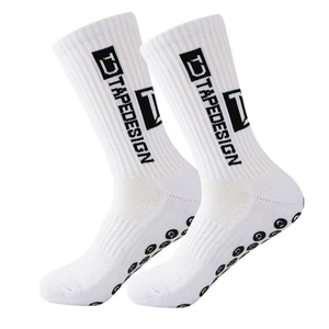 Ingrosso Calzini <span class=keywords><strong>da</strong></span> <span class=keywords><strong>Calcio</strong></span> per gli Uomini Custom Logo Antiscivolo All'aperto per lo Sport per Adulti Calzini <span class=keywords><strong>con</strong></span> Impugnatura Ispessita - Product Image 1