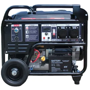 Slong-generador de gasolina portátil SL3000EBC, 2.5KW, 3kw, 5kw, 6kw, 7kw, 8kw, 6,5hp, generador de motor de gasolina